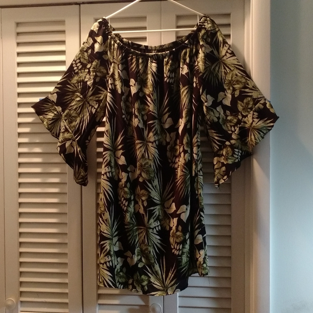Romantic Off-The-Shoulder Bobeau Dress